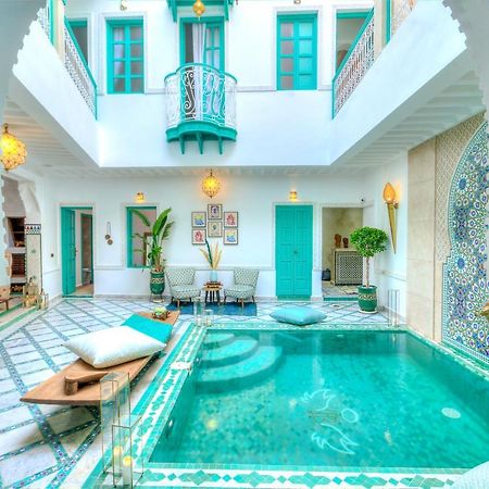 riad paradis blanc Marrakesh Exterior foto