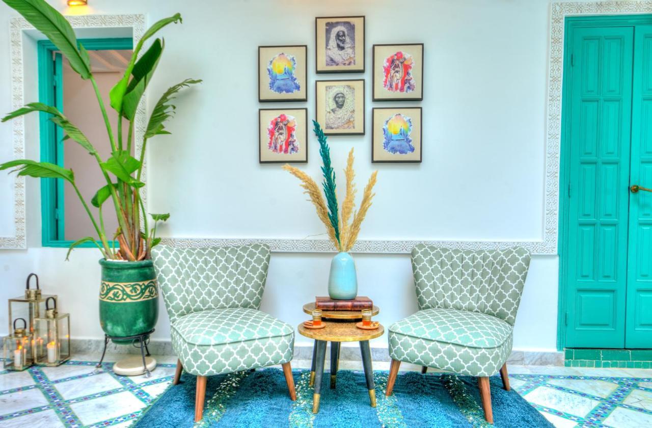 riad paradis blanc Marrakesh Exterior foto