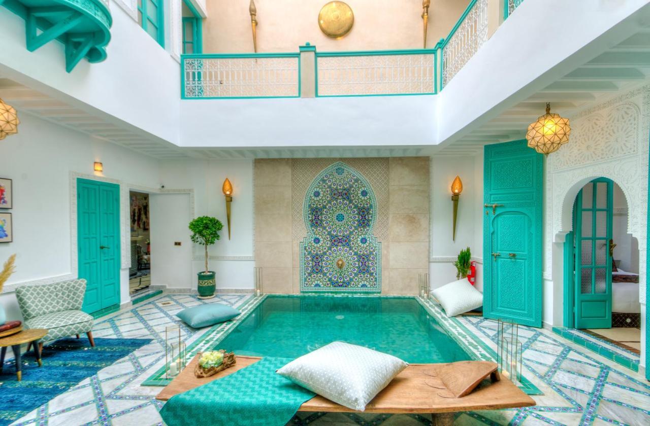 riad paradis blanc Marrakesh Exterior foto