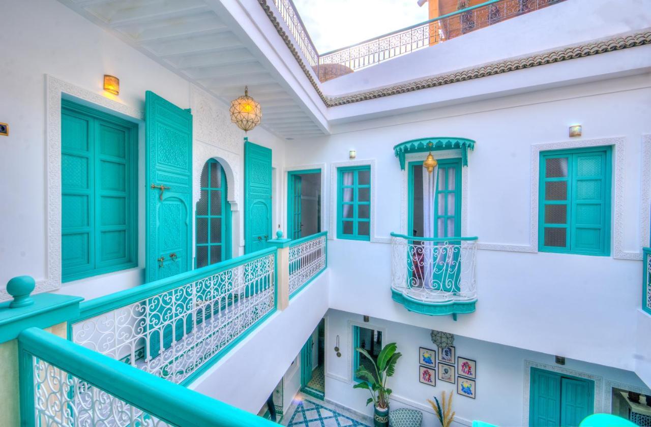 riad paradis blanc Marrakesh Exterior foto