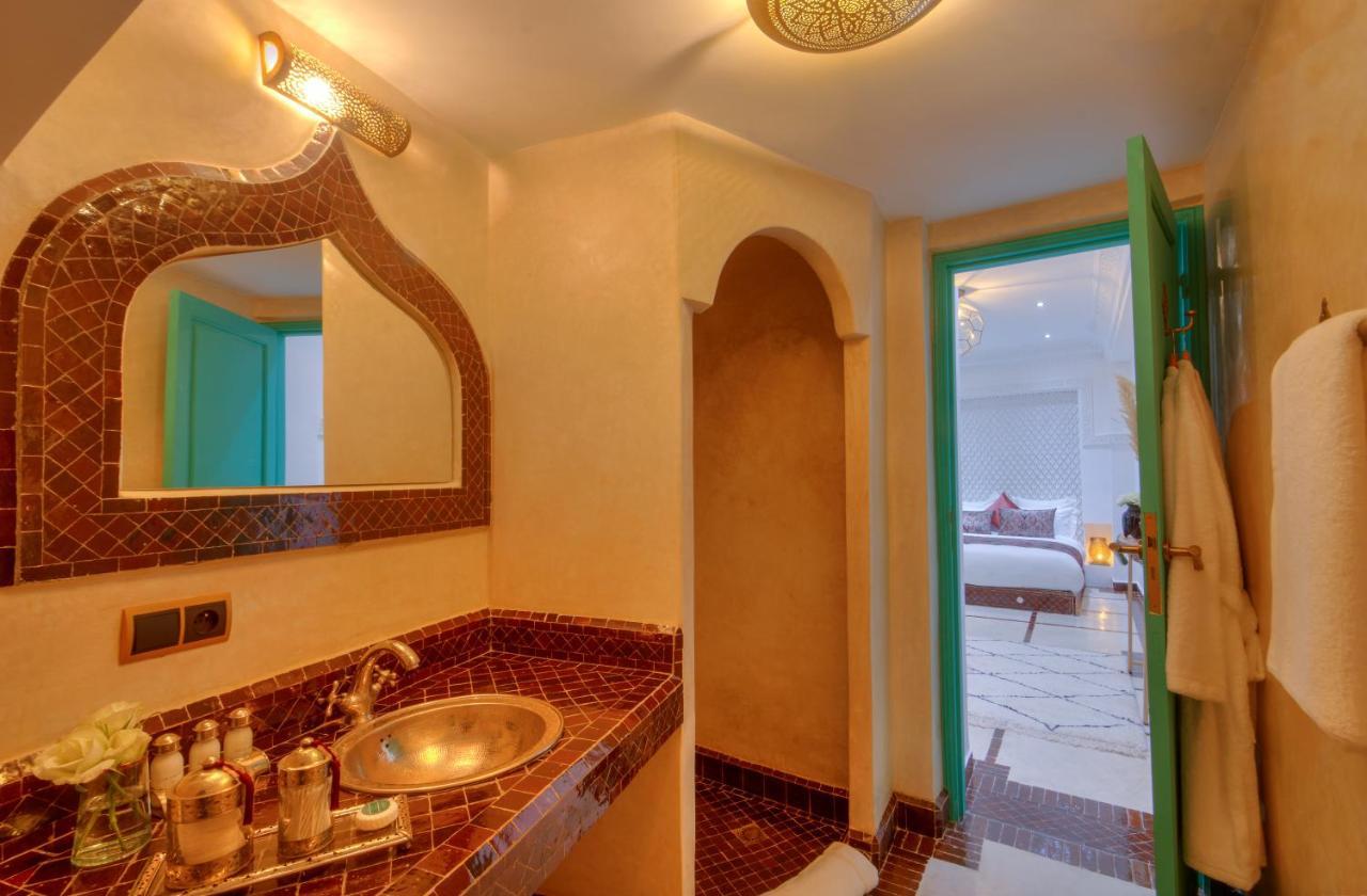 riad paradis blanc Marrakesh Exterior foto