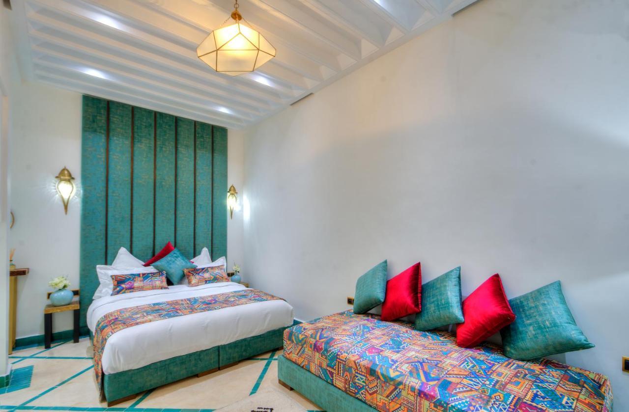 riad paradis blanc Marrakesh Exterior foto