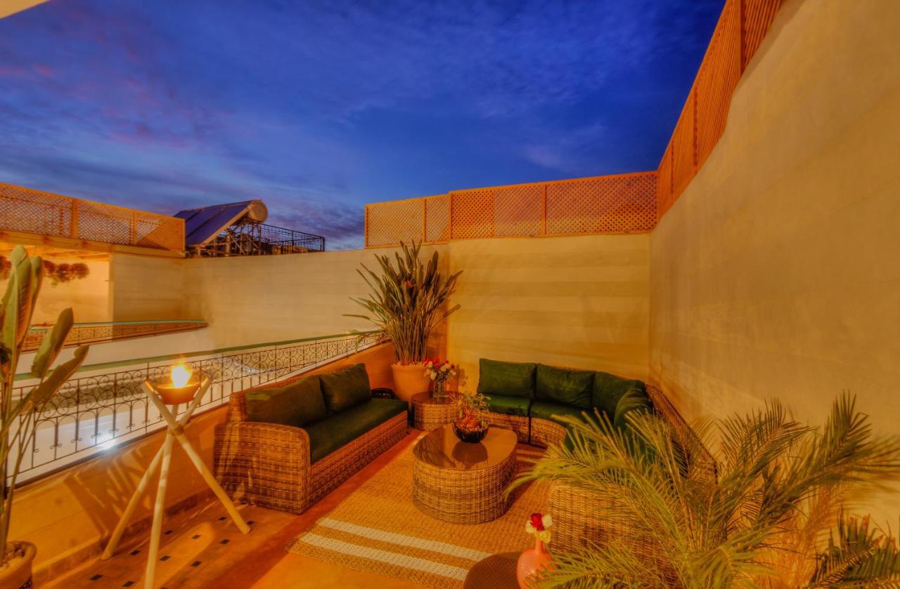 riad paradis blanc Marrakesh Exterior foto