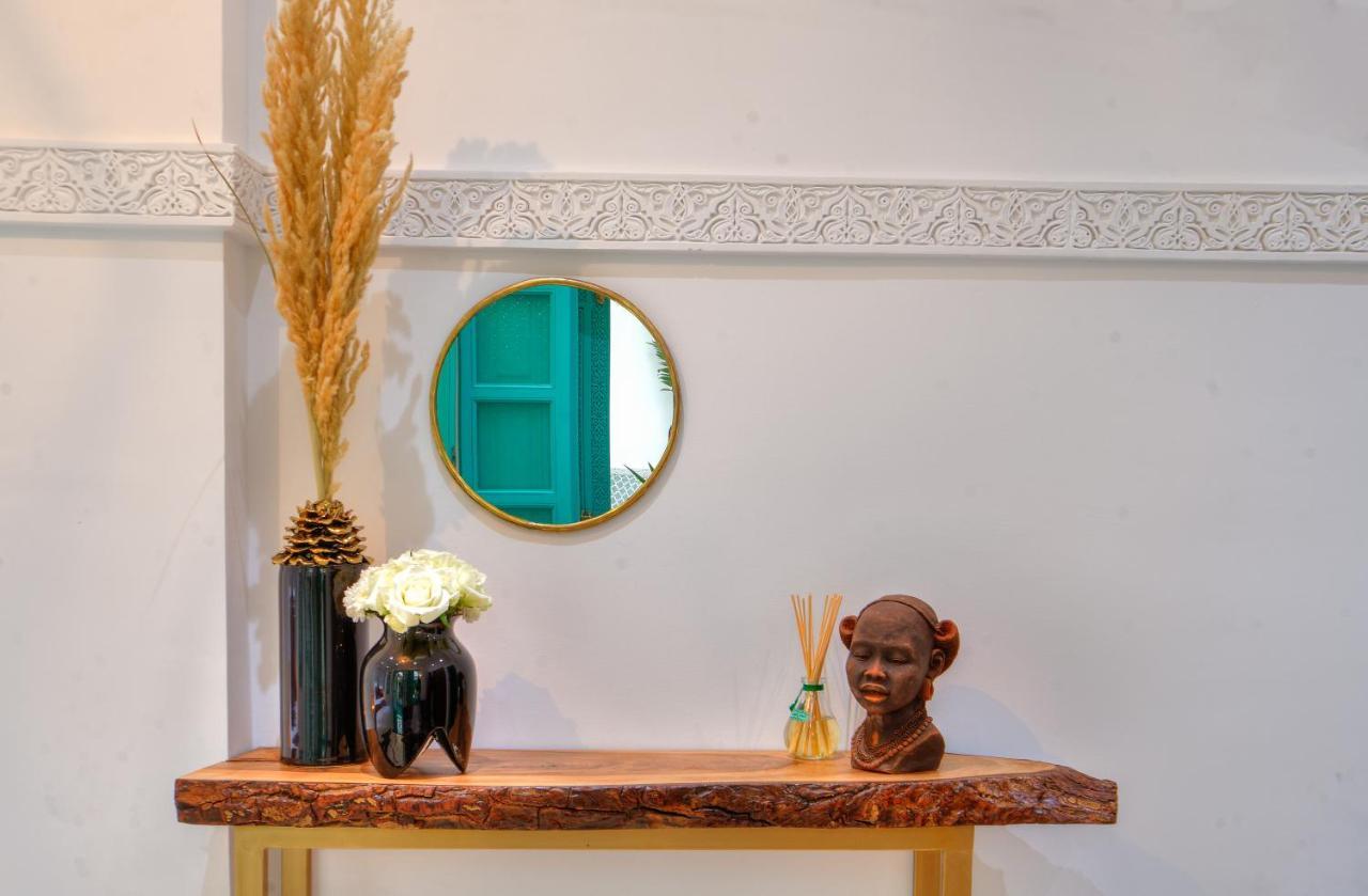 riad paradis blanc Marrakesh Exterior foto