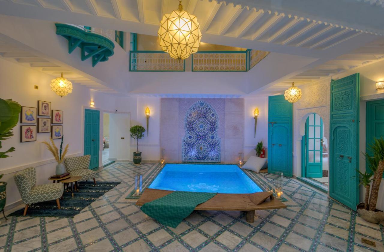 riad paradis blanc Marrakesh Exterior foto