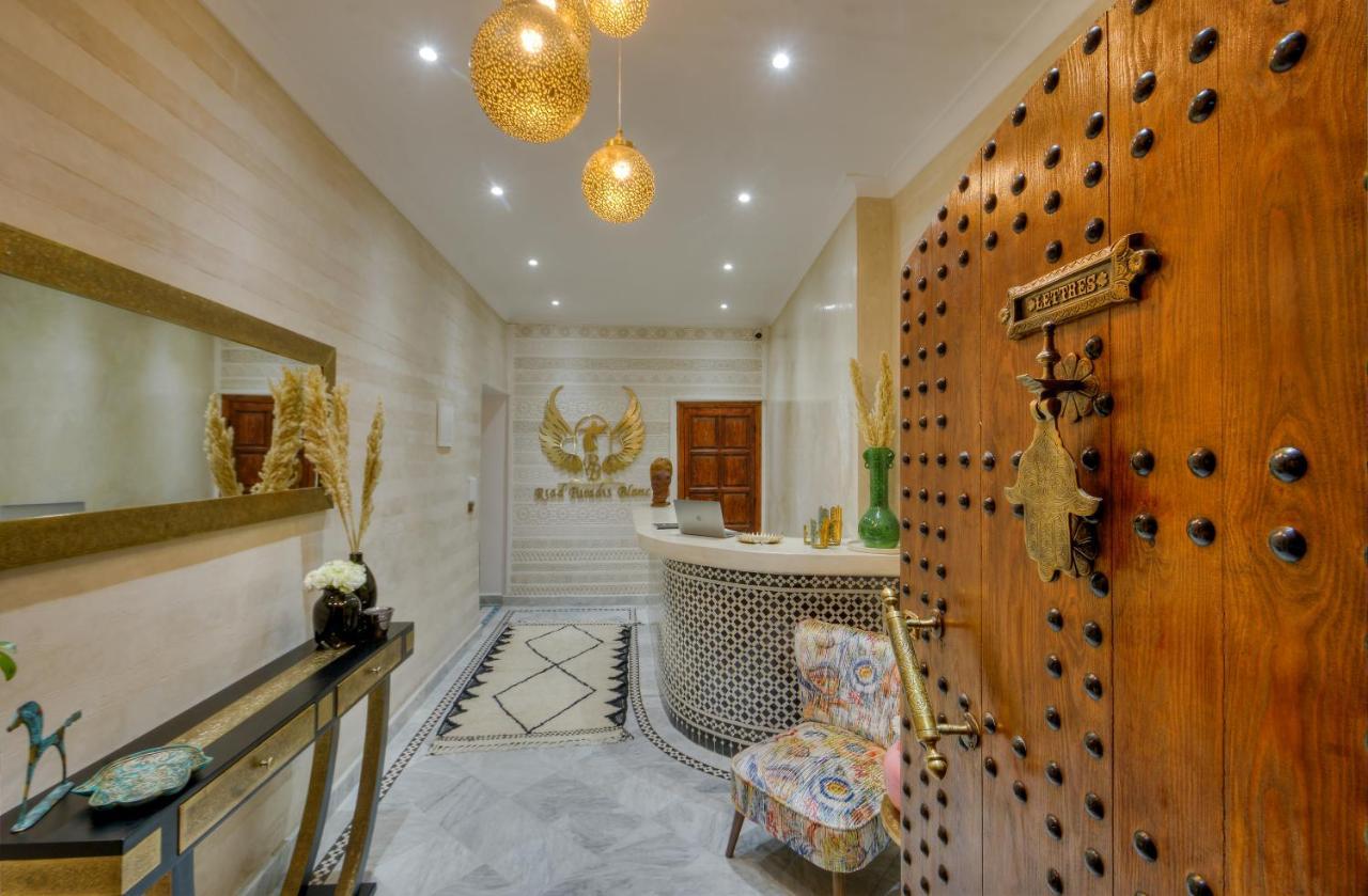 riad paradis blanc Marrakesh Exterior foto