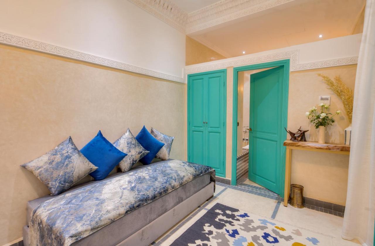 riad paradis blanc Marrakesh Exterior foto