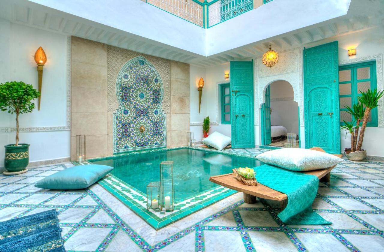 riad paradis blanc Marrakesh Exterior foto
