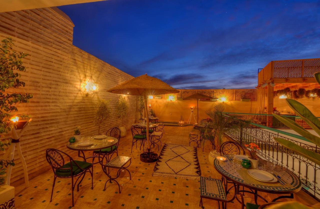 riad paradis blanc Marrakesh Exterior foto