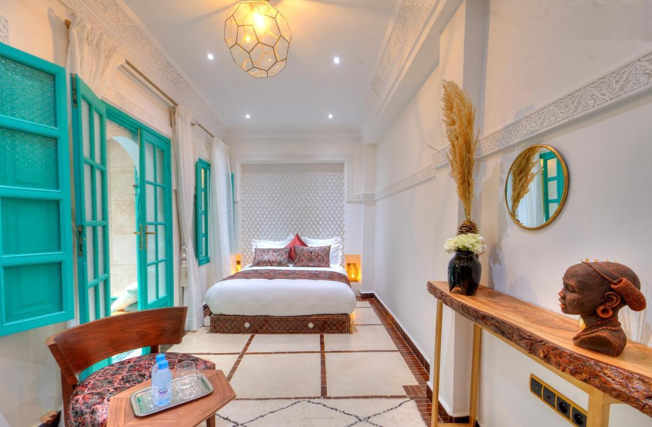 riad paradis blanc Marrakesh Exterior foto