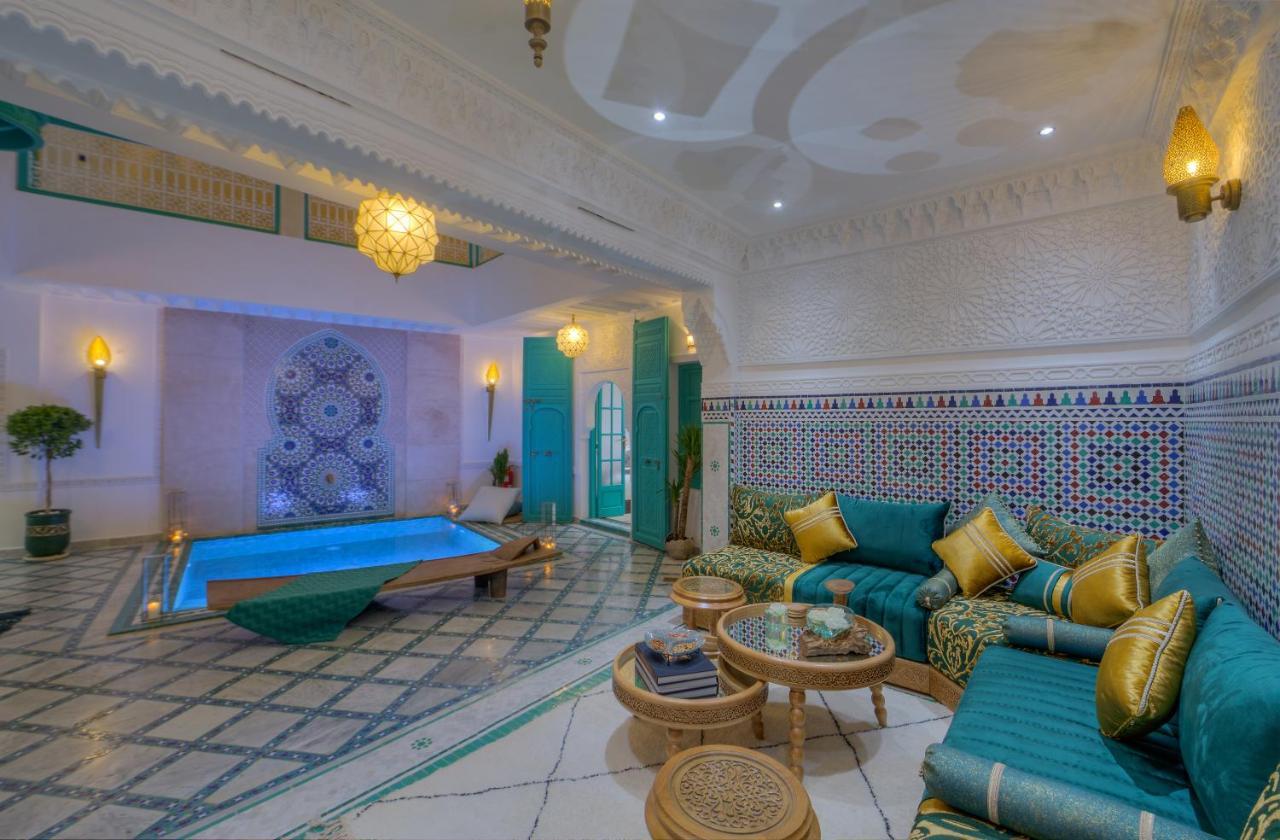 riad paradis blanc Marrakesh Exterior foto