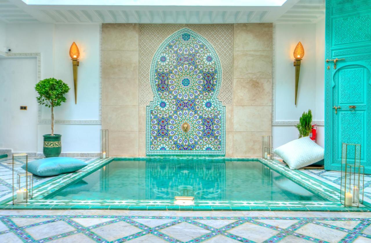 riad paradis blanc Marrakesh Exterior foto
