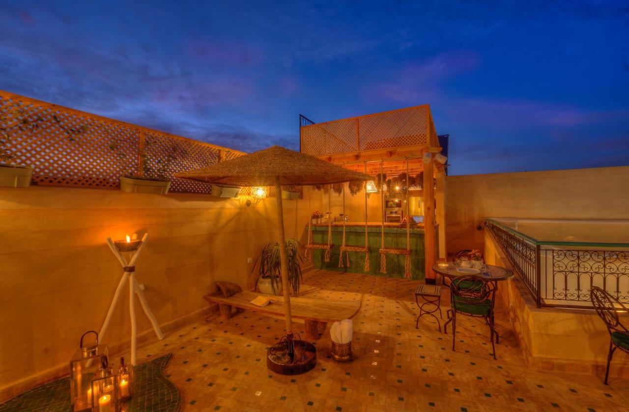 riad paradis blanc Marrakesh Exterior foto