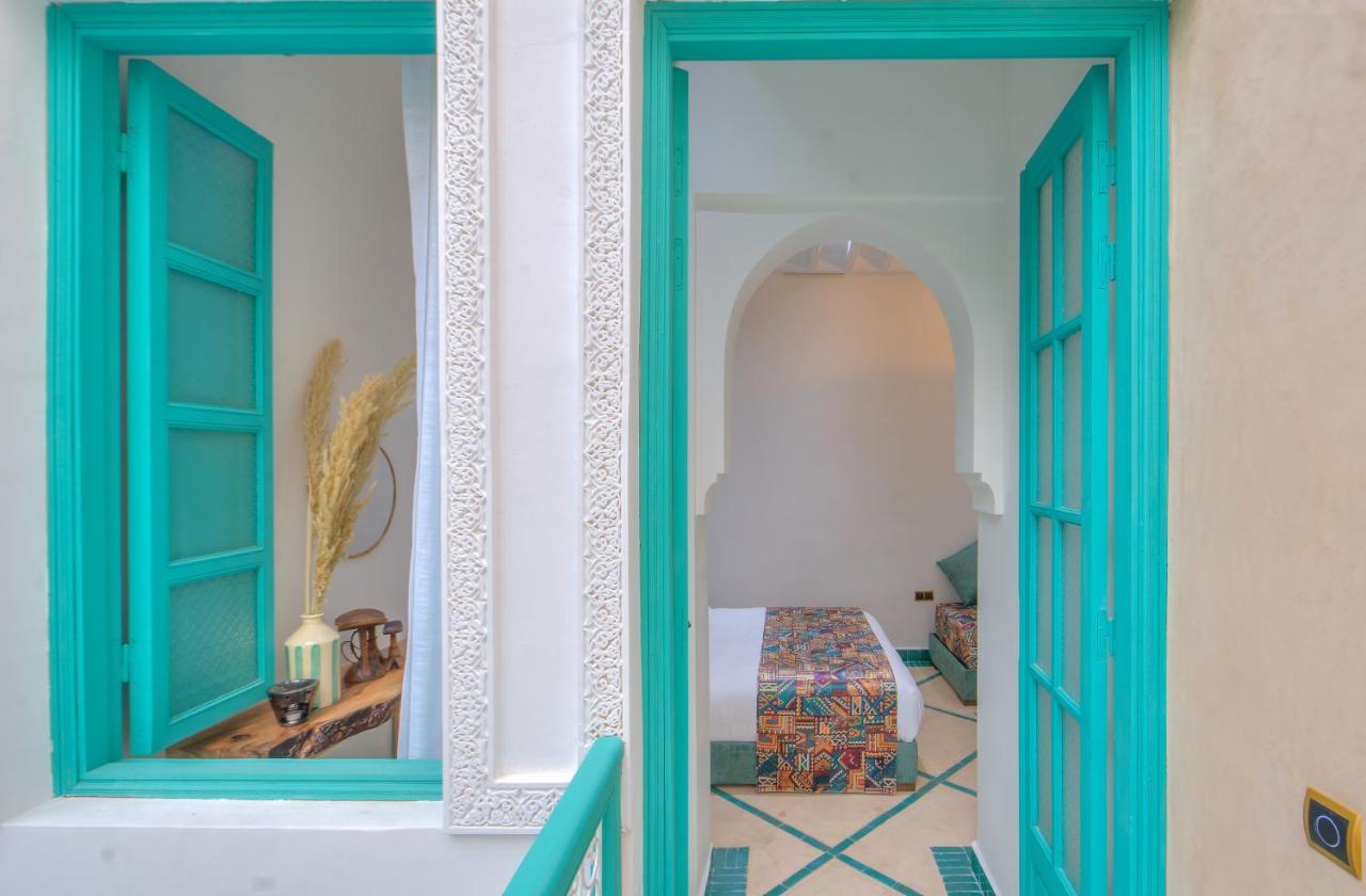 riad paradis blanc Marrakesh Exterior foto