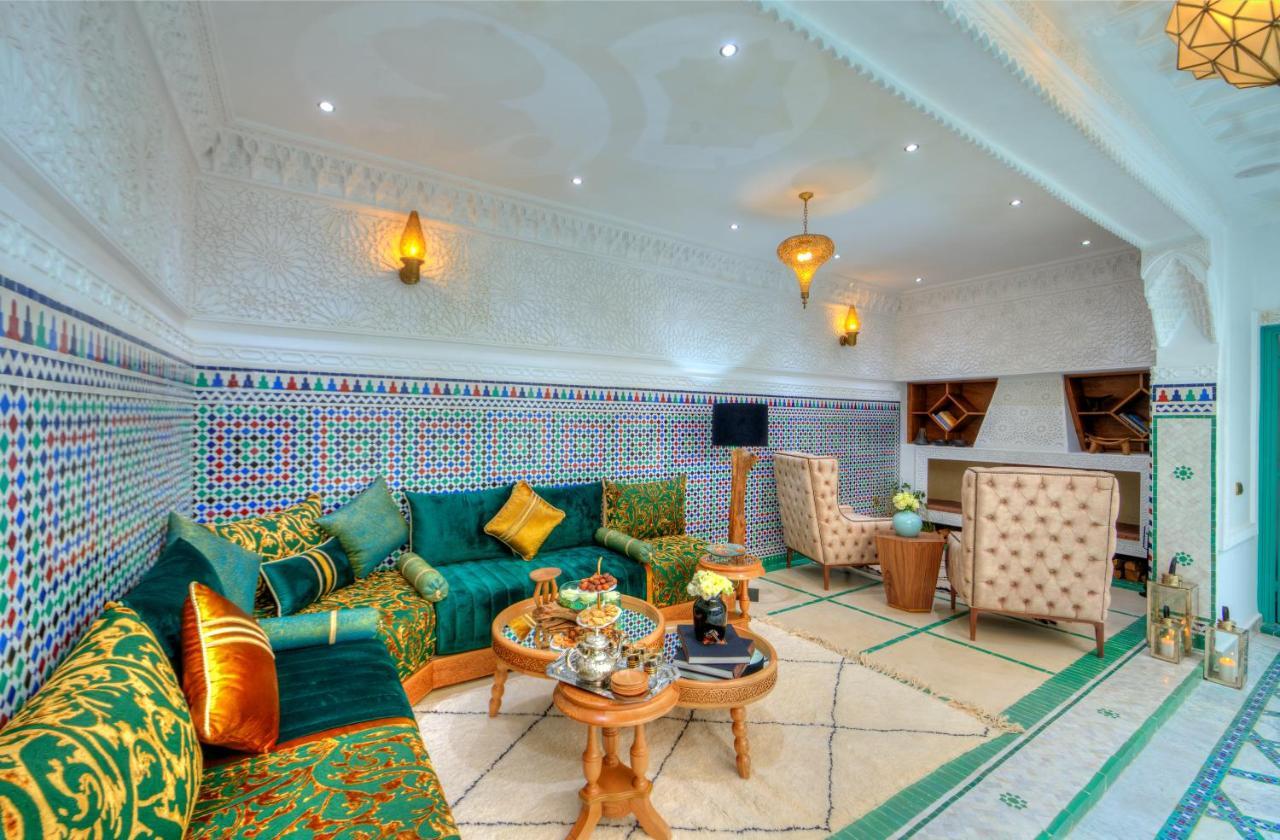 riad paradis blanc Marrakesh Exterior foto