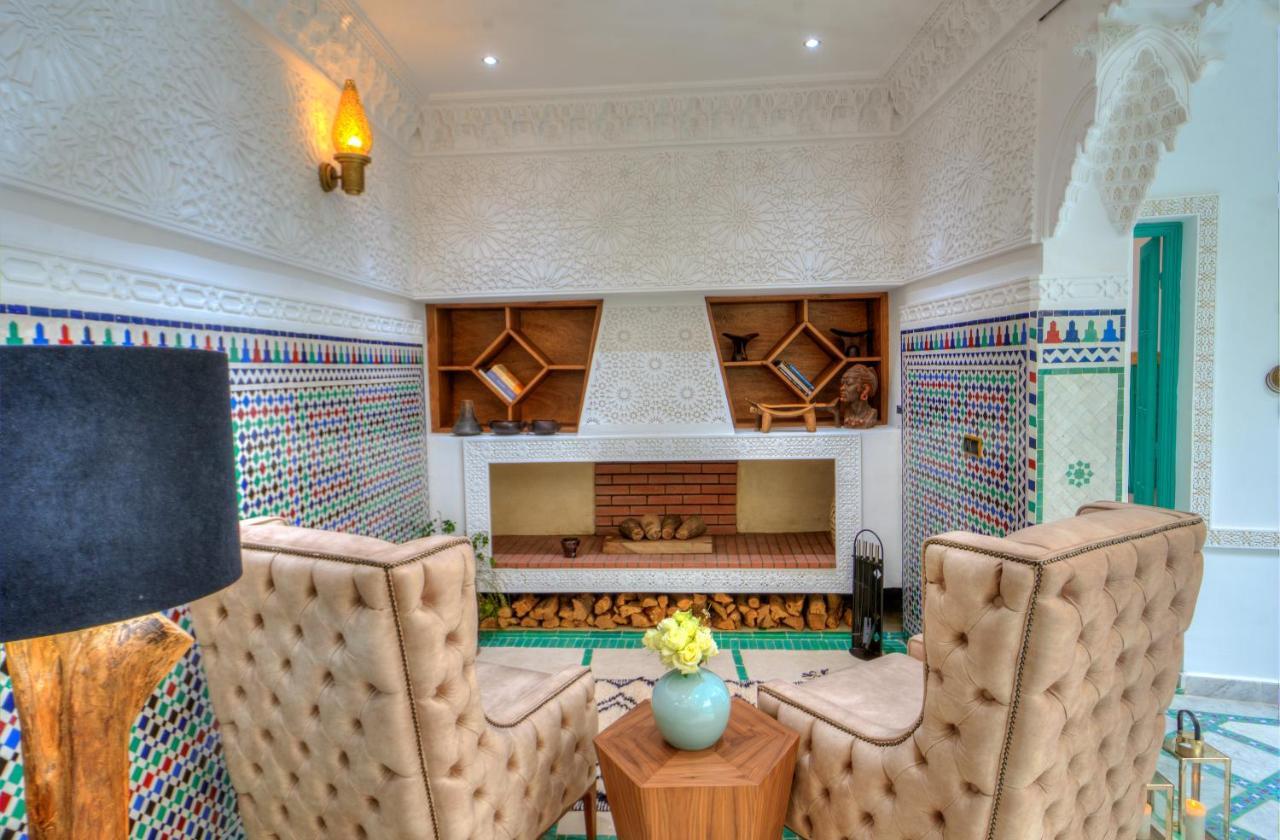 riad paradis blanc Marrakesh Exterior foto