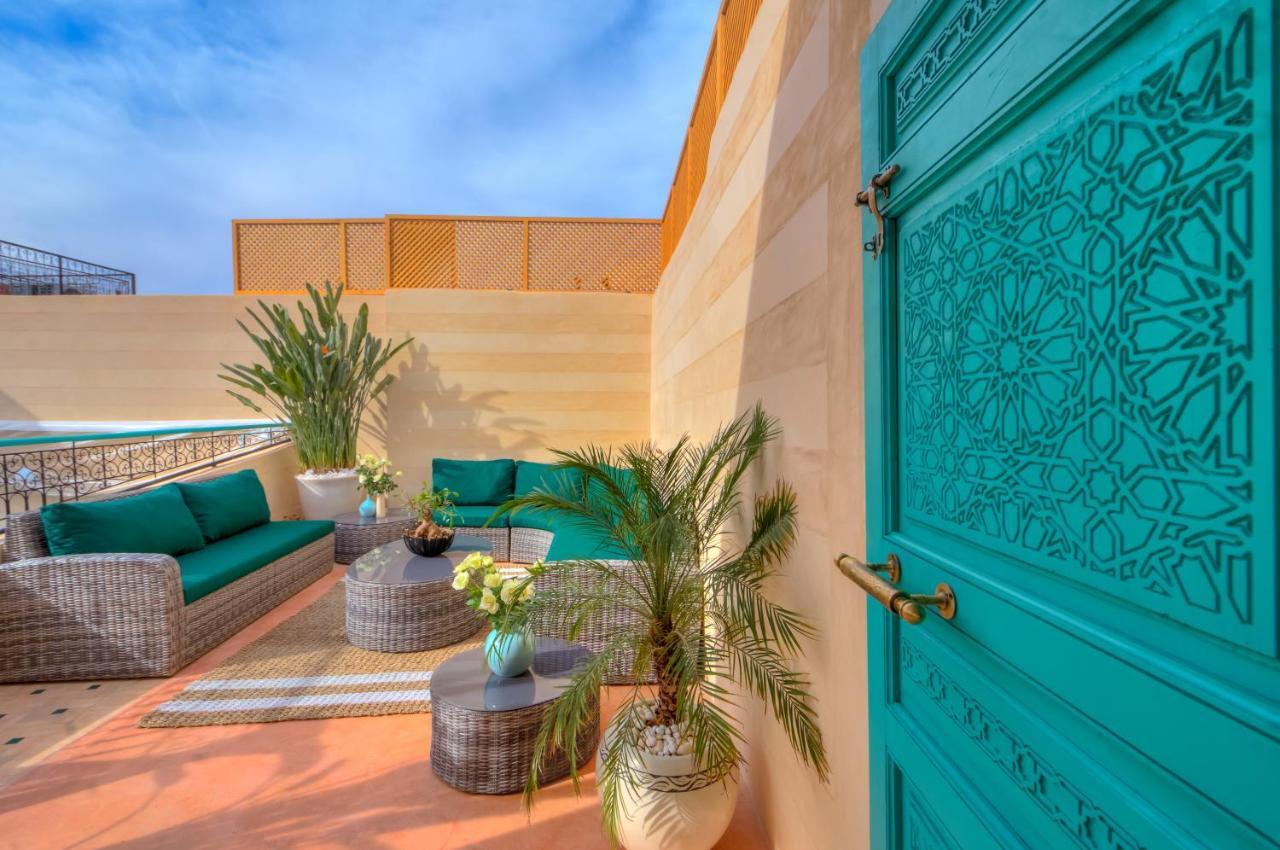 riad paradis blanc Marrakesh Exterior foto