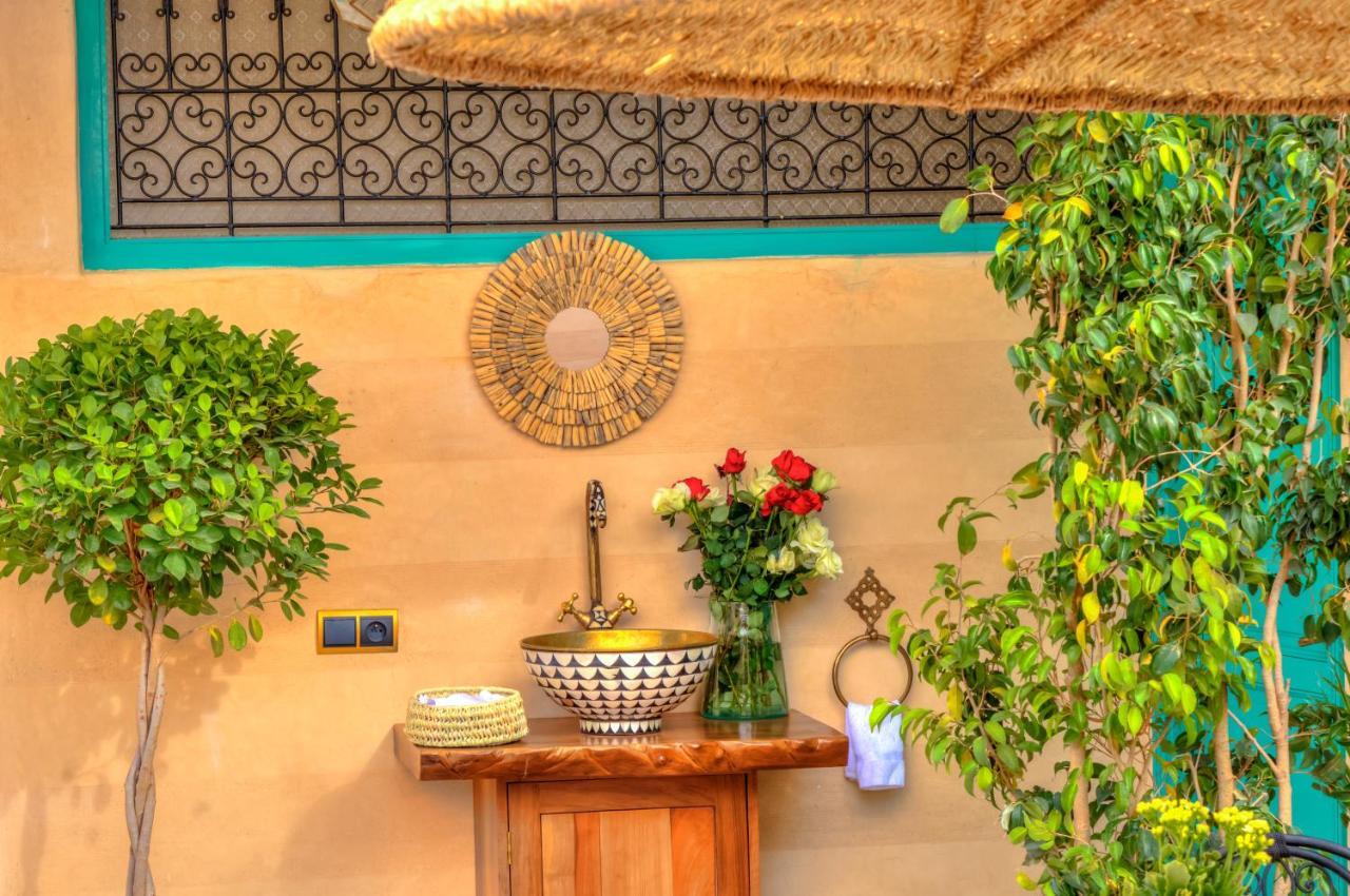riad paradis blanc Marrakesh Exterior foto