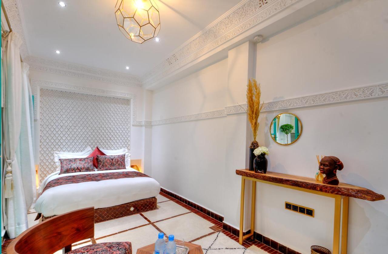 riad paradis blanc Marrakesh Exterior foto