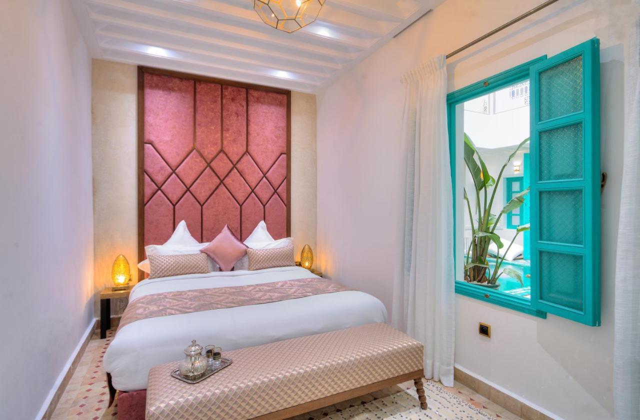 riad paradis blanc Marrakesh Exterior foto